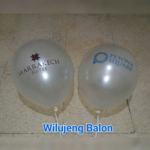 jual balon print murah dengan logo