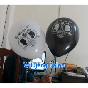 Balon Sablon, Balon Printing,